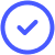 Blue Checkmark in Circle