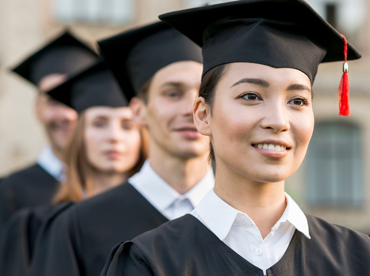 Graduating College Students