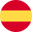 Rounded Spain Flag