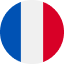 Rounded France Flag