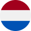 Rounded Netherlands Flag