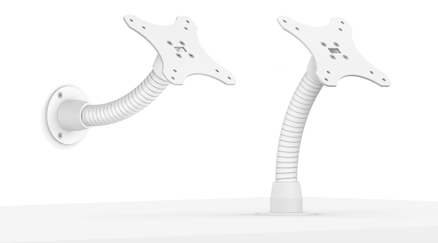 Horizontal or Vertical - Flexible VESA Surface Mount Installation