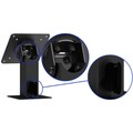 Rear / Detail View, 360 Tilting VESA Surface Mount - Black
