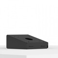 Fixed Tilted Vesa Wall / Surface Mount - 15° angle - Black [Table - Front Isometric View]