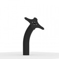 Fixed Goose Neck VESA Surface Mount - Black