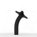 Fixed Goose Neck VESA Surface Mount - Black
